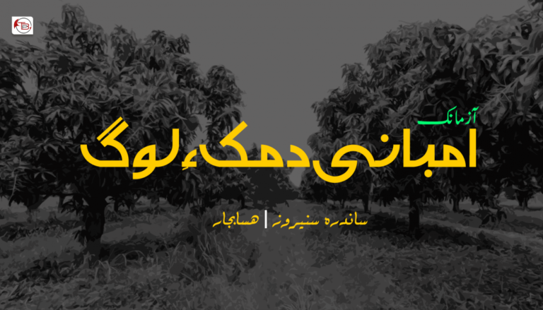امبانی دمک ءِ لوگ  – ساندره سنیروز – هسابجار