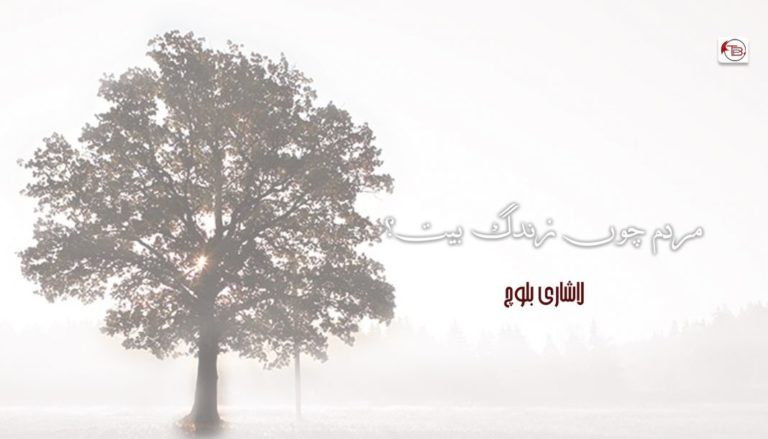 مردم چوں زندگ بیت؟  – لاشاری بلوچ