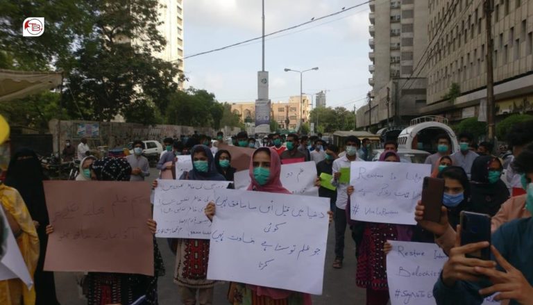 شال، کراچی ءُ گوادر ءَ بلوچ نودربرانی زھرشانی