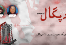 دپگال ۔ شھید کلسوم ءُ گھار ھسیبہ ءِ نامءَ ۔ آرپ وپا