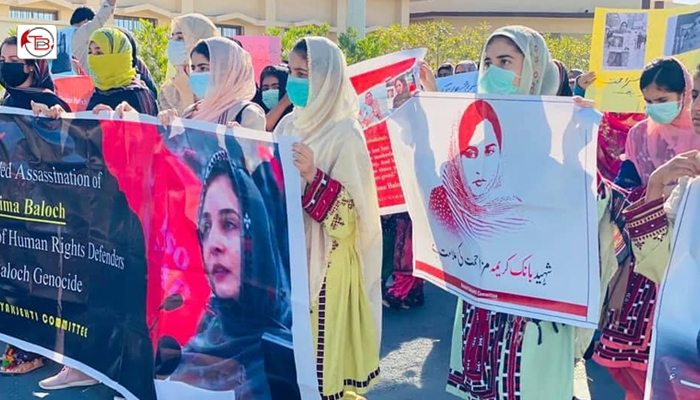 کریمہ بلوچ ءِ ناھکیں کوش ءِ ھلاپ ءَ، گوادر، سوراب ءُ اسلام آباد ءَ زھرشانی