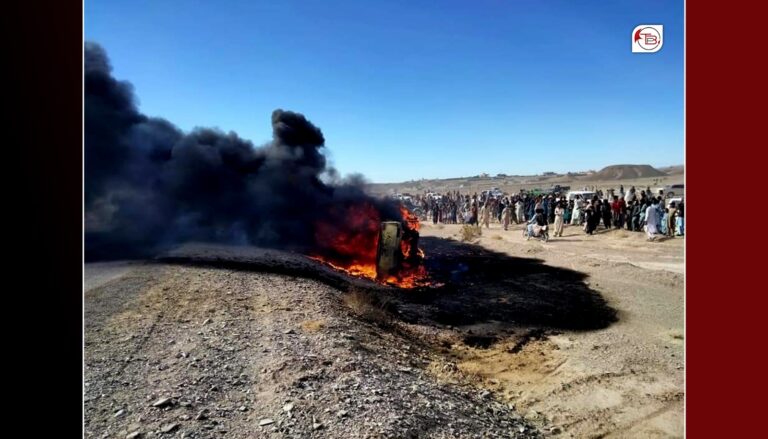 پنجگور: دگ وئیلے ءَ گاڑی ءِ سُتکگ ءُ پُر بیتگ
