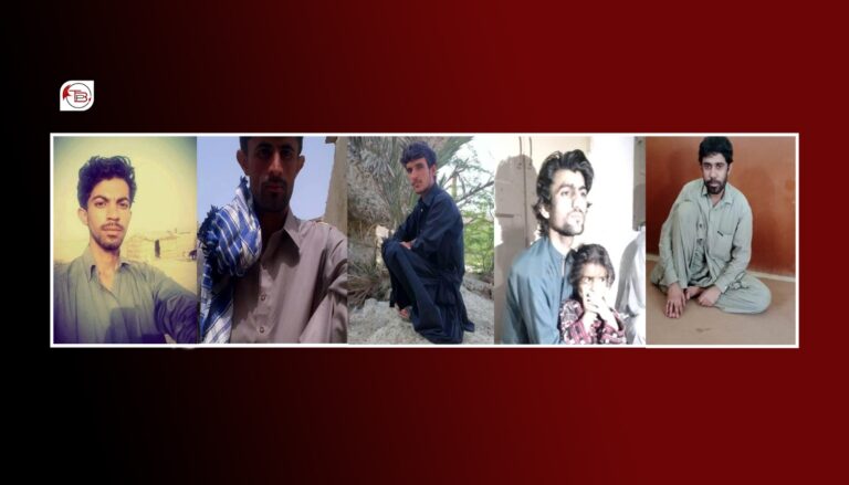 بلوچستان ءَ گوستگیں بیست ءُ چار اداراں پنچ مردم یلہ، دگہ پنچ بیگواہ