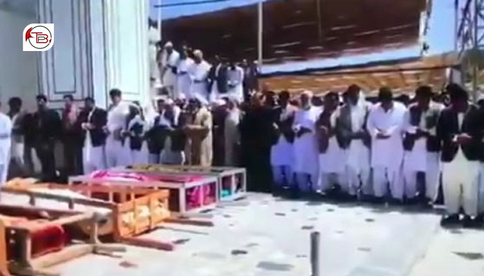 روکپتی بلوچستان ءَ تیرگواری وئیل: بیران بیتگیں مردمانی نماز جنازہ وانگ بیتگ اَنت