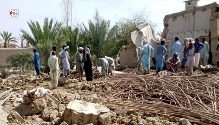 پنجگور ءَ گورتگیں رگاماں توپانی کرتگ