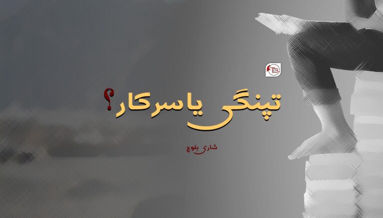 تپنگی یا سرکار؟ – شاری بلوچ