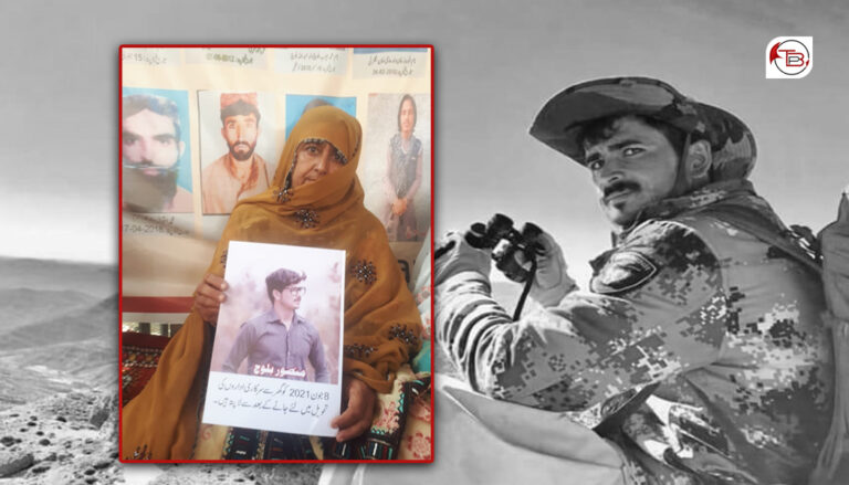 منصور لشکریاں چہ لوگ ءَ وابءَ پاد کُتگ ءُ بُرتگ، منصور قمبرانی ءِ مات