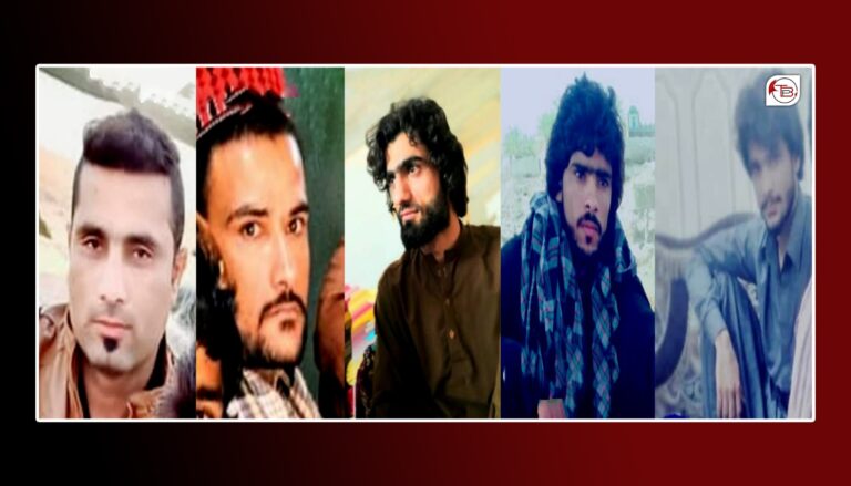 روکپتی بلوچستان ءَ پنچ مردم بیگواہ