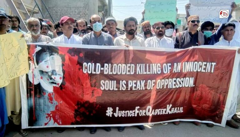 شال ءُ گوادر ءَ پد پنجگور ءَ چار سالی ئیں قدیر بلوچ ءِ کوش ءِ ھلاپ ءَ زھرشانی