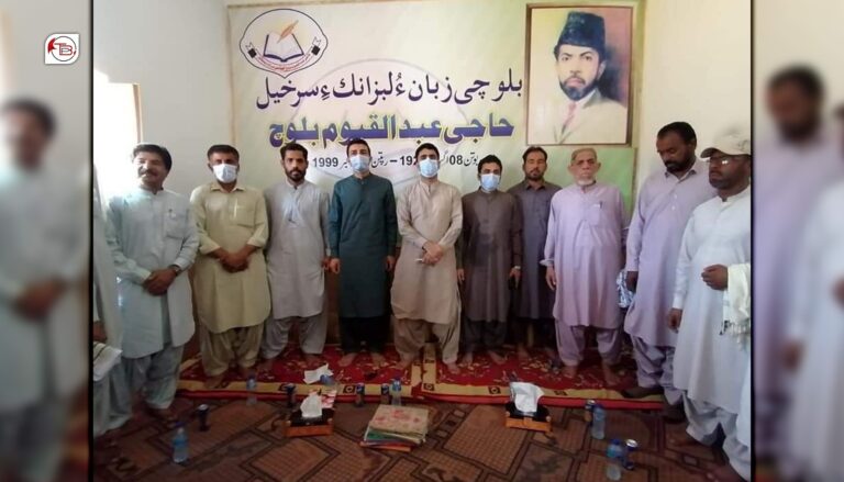 پنجگور: حاجی عبدالقیوم بلوچ لائبریری ءِ بنھشت ایر کنگ بیتگ