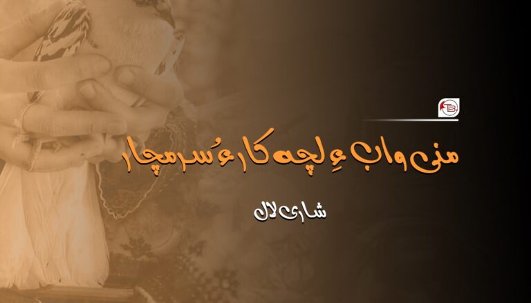 منی واب ءِ لچہ کار ءُ سرمچار- شاری لال