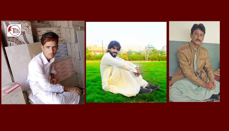 بلوچستان ءَ بیگوھیانی درچ یکشل ءَ برجاہ اَنت، دگہ ھشت مردم بیگواہ کنگ بیتگ اَنت