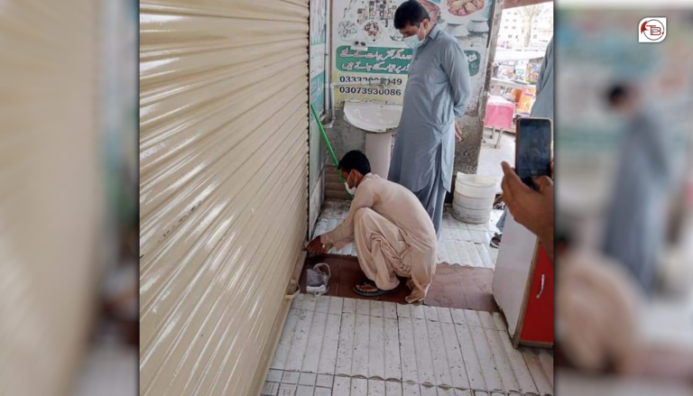 گوادر: کرونا ویروس ءِ بندش ءِ مانیارگ ءِ سر ءَ بازیں دکان سیل کنگ بیتگ اَنت