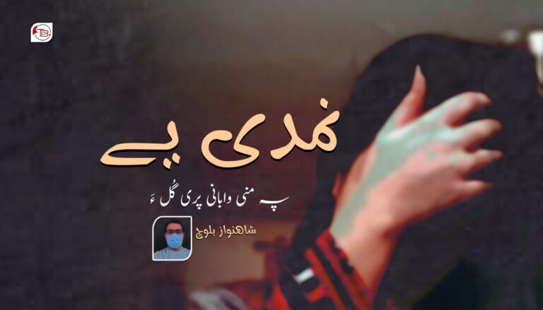 نمدی یے پہ منی وابانی پری گُل ءَ- شاھنواز بلوچ