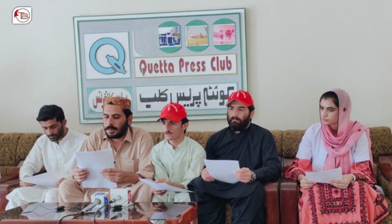 نودربر گل بی ایس او ءُ بساک ءِ ھمگرنچیں پریس کانفرنس