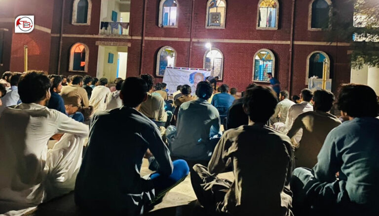 بلوچ اسٹوڈنس کونسل ملتان ءِ نیمگ ءَ گلام حسین شوھاز ءِ یات ءَ مراگش