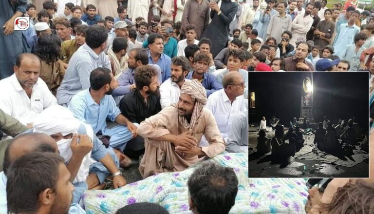 کیچ: رامز ھلیل ءِ کوش ءِ بگیری ءَ شھید فدا چار راہ ءِ سر ءَ زھرشانی برجاہ