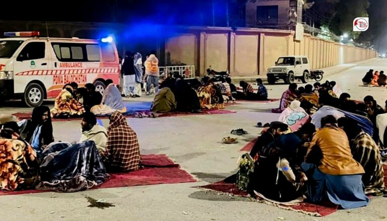 ھوشاپ ءَ زھگانی کوش: دومی روچ ءِ بندات ءَ گورنرھاوس ءِ دیم ءَ زھرشانی نندانک برجاہ