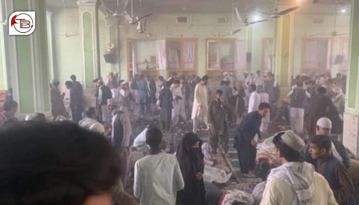 اوگانستان ءَ امام بارگاہ ءَ تراکے بوتگ بازینے بیران ءُ ٹپی بوتگ اَنت