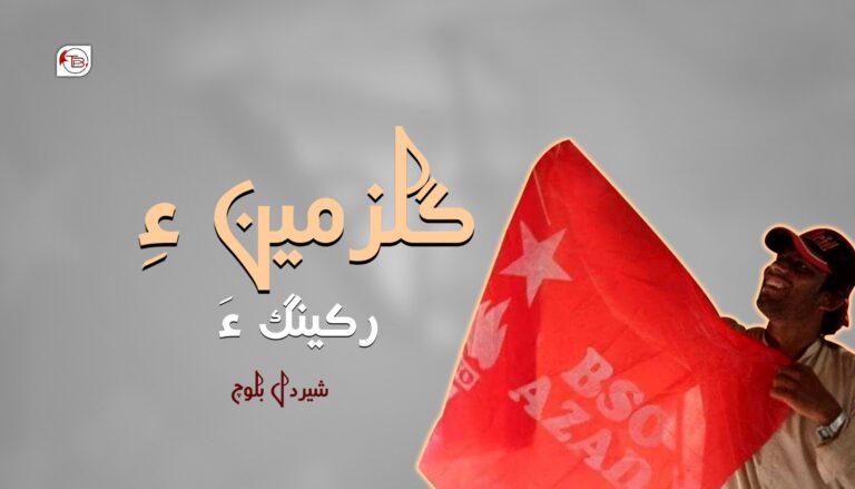 گلزمین ءِ رکینگ ءَ – شیر دل بلوچ