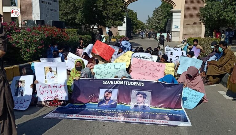 کراچی شھدربرجاہ ءَ بلوچستان ءَ بیگواہ بیتگیں نودربرانی بیگواھی ءِ ھلاپ ءَ زھرشانی