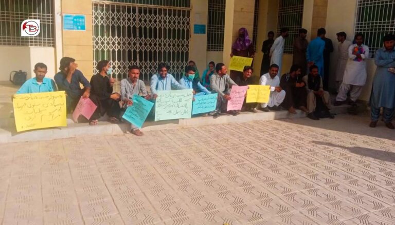 لسبیلہ یونیورسٹی ءَ آسراتی ءِ نہ بوگ ءَ نودربرانی زھرشانی دومی روچ ءَ ھم برجاہ