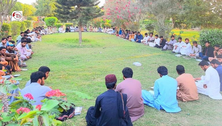 بساک: اوتھل ھنکین ءِ نیمگ ءَ وانگی گردانکے برجم دارگ بیتگ