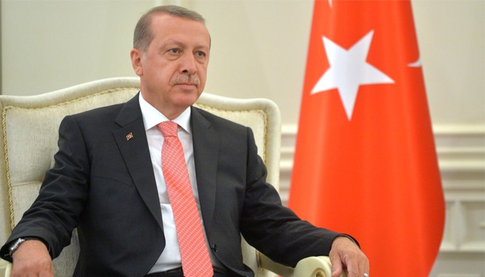 ترکی ءِ صدر رجب طیب اردوغان ءِ سر ءَ اُرش بے سوب