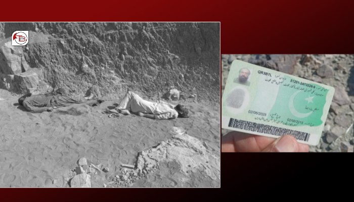 مند: فوج ءَ دو بیگواھیں مردمانی لاش دور داتگ اَنت، یکے زدگیں جاوراں نادراہ جاہ ءَ برگ بیتگ