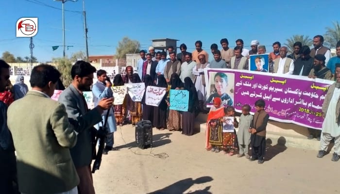 خاران: کسان سالیں کفایت اللہ ءِ یل نہ کنگ ءِ ھلاپ ءَ زھرشانی