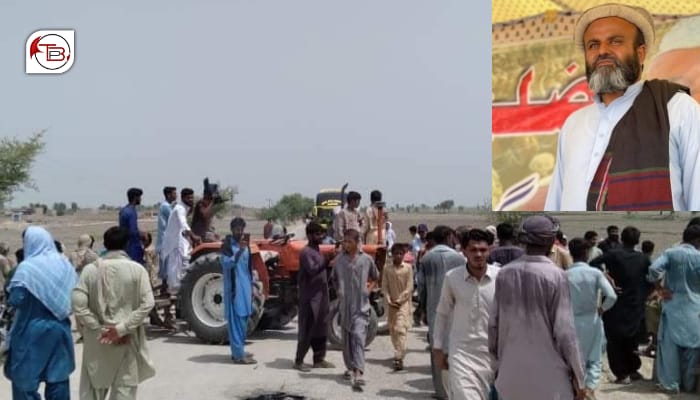 نصیر آباد ءَ دھکانکاراں حق دو تحریک ءِ دَہ لَک مردمانی روانک ءِ پلامرزی ءِ جار جتگ