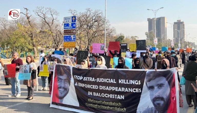 اسلام آباد ءَ حفیظ بلوچ ءِ زورانسری آوار جنی احتشام ءِ بے کانودی کُشکاری ءِ بگیری ءَ زھرشانی کنگ بوتگ