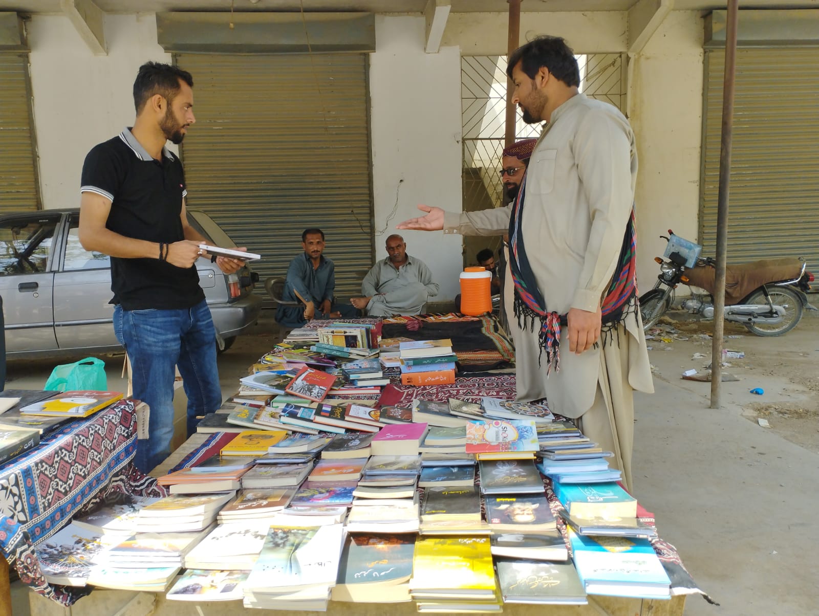 سھار کتاب کاروان ءِ بک اسٹال دومی روچ ءَ کراچی ءَ بلوچ ھنداں برجاہ