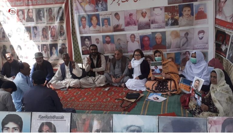 شال: وائس فار بلوچ مسنگ پرسنز ءِ زھرشانی بنجل ءَ چار ھزار ءُ شش سد ءُ بیست روچ سرجم بوتگ انت