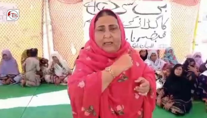 گڈانی: بلوچ زِر ءِ پھازگے ھاتر ءَ دمگی زالبولاں زھرشانی کتگ