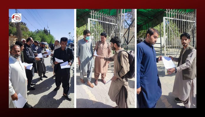 شال: ریکوڈک ءِ پھازگی کمپئین بندات