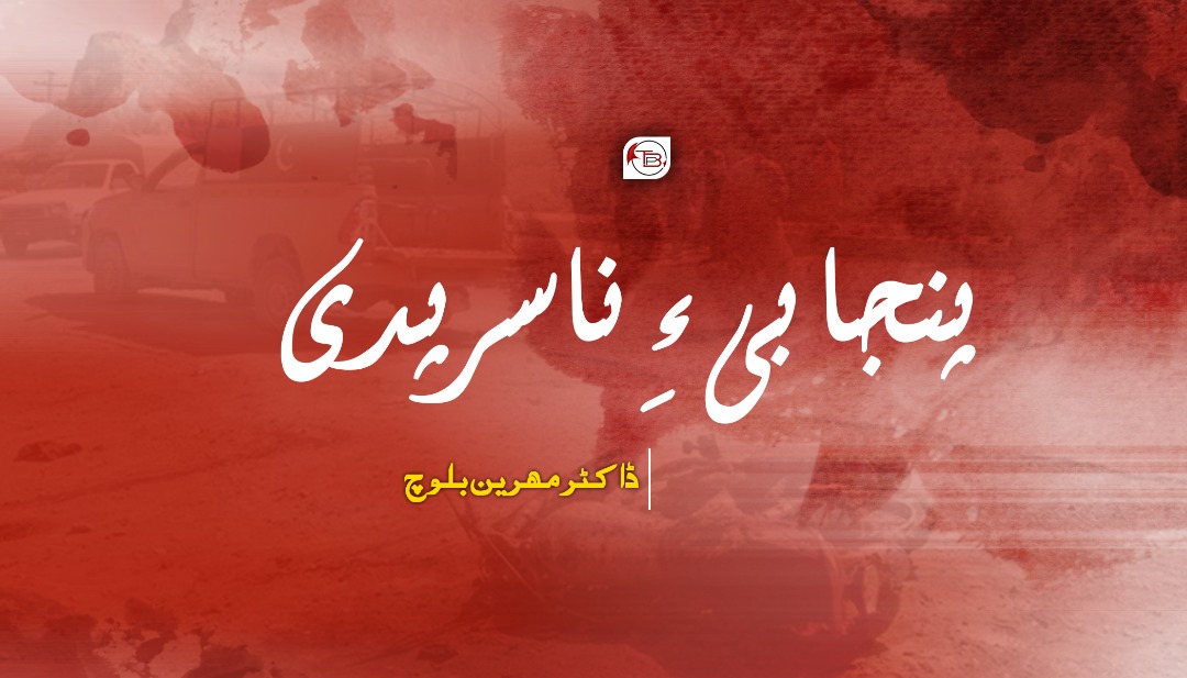 پنجابی ءِ ناسرپدی – ڈاکٹر مھرین بلوچ