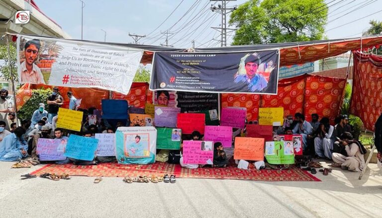 فیروز بلوچ ءِ یل نہ کنگ ءِ بگیری ءَ زھرشانی بنجلے برجم داشتگ