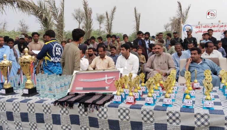 شے کھن کرکٹ ٹورنمنٹ: فائنل گوازی ءَ شھید دودا جان ءَ باج بُرتگ