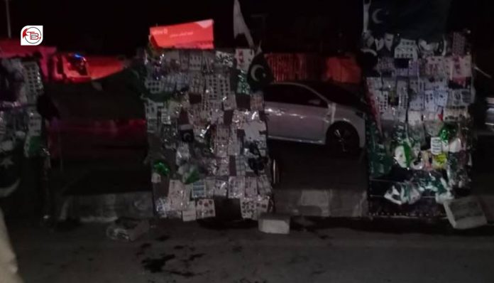 شال: پاکستانی بیرک بھا کنوکین اسٹال ءِ سر ءَ دزبمب اُرش