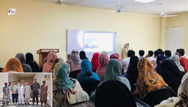 یونیورسٹی آف تربت ءَ شعبہ نیچرل اینڈ بیسک سائنسز ءِ نیمگ ءَ مراگشے برجم دارگ بیتگ