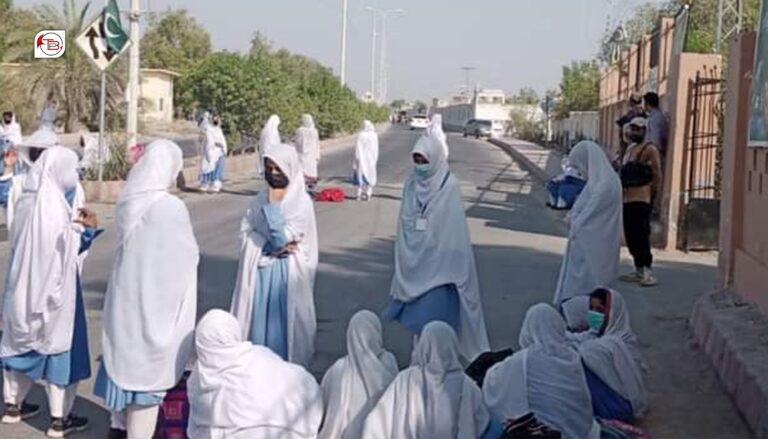 کیچ: وانگ جاہ ءَ آسراتی ءِ نہ بوگ ءِ سر ءَ یک رندے پد ءَ نودربراں زھرشانی کنان ءَ دگ بند کتگ