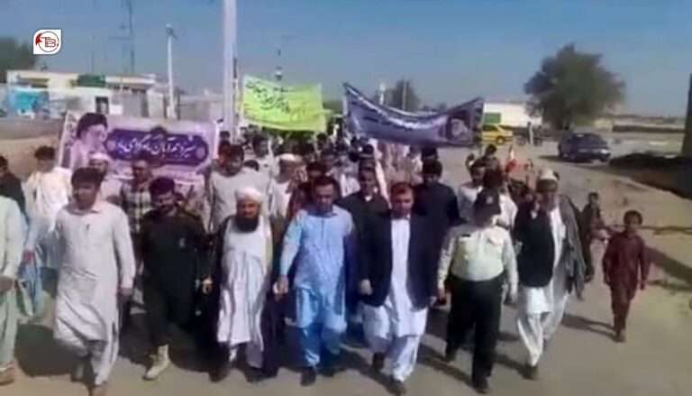 روکپتی بلوچستان: خامنہ ای پلامرزی ءَ زھرشانی، امریکہ ءُ اسرائیل ءِ ھلاپ ءَ اوگام