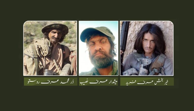 پانزدہ دژمن کارمند کُشتگ ءُ بولان اُرش ءَ پوج ءِ پدکنزینگ ءَ سَے سرمچار شھید بوتگ انت – بی ایل اے