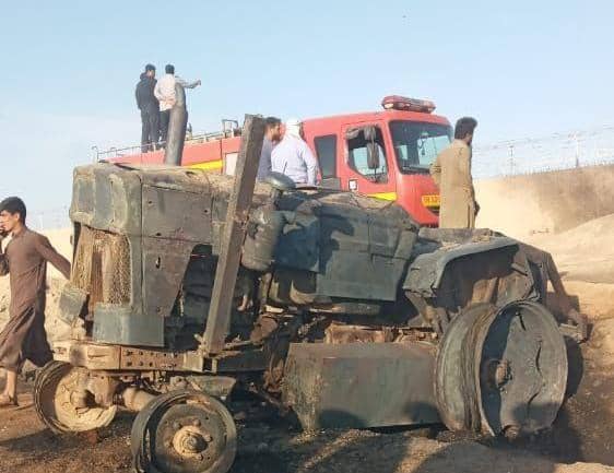 زابل: گوستگیں روچ ءَ ناگتی آس کپگ ءَ 20 ٹریکٹر ستکگ اَنت