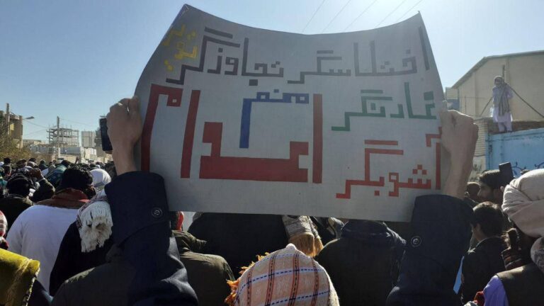 روکپتی بلوچستان: مولوی عبدالغفار نقشبندی ءِ ھک ءَ زھرشانی