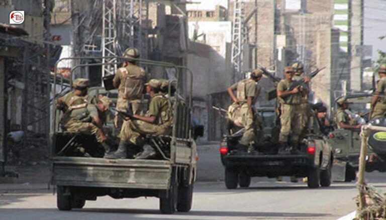 ژوب لشکر کشی ءَ پاکستانی پوج ءِ یک کارندھے کُشگ ءُ دو ٹپی بیتگ اَنت