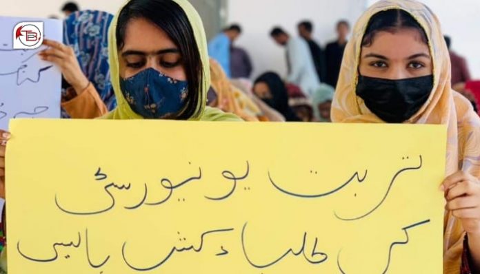 تربت یونیورسٹی ءِ پیسانی گیشی ءِ ھلاپ ءَ نودربرانی روانک