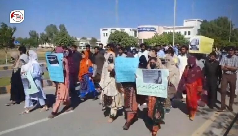 عبدالقدوس قمبرانی زورانسری آوار جنی ءِ بگیری ءَ لسبیلہ یونی ءَ زھرشانی