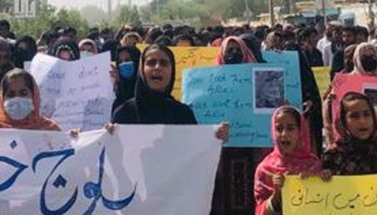 ماھل بلوچ ءِ زورانسری آوار جنی ءِ بگیری ءَ تربت ءُ کراچی ءَ زھرشانی